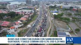 Usuarios de las rutas intercantonales que conectan a Durán con el Gran Guayaquil denuncian cobros excesivos en la tarifa de pasajes. Un reportaje de Ever Moreira
