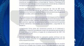 La ATM anunció que a partir del 13 de agosto se evaluará el estado mecánico, de climatización y equipamiento de los buses urbanos en Guayaquil. Un reportaje de Ricardo Cruzatty