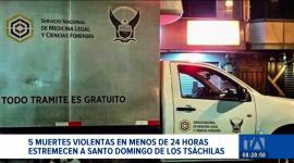 Santo Domingo continúa bajo el azote de las bandas criminales, una serie de ataques armados se registraron durante el inicio del mes. Un reportaje de Karan Caguano
