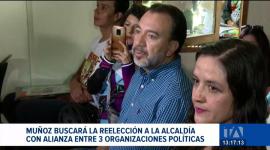 La dirigencia confirmó que en Quito el alcalde Pabel Muñoz inscribirá oficialmente su candidatura esta semana para buscar la reelección. Un reportaje de Lucía Clavijo