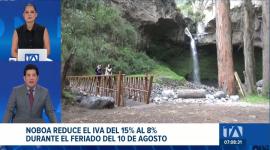 La medida regirá del sábado 8 al lunes 10 de agosto de 2026 para dinamizar el turismo. La rebaja aplica en establecimientos y actividades registradas como parte del sector turístico.