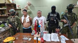 Captura de alias 'Wilo' por militares en Guayaquil.