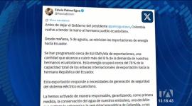El suministro proveniente del país vecino permitirá cubrir más del 8% de la demanda eléctrica del territorio ecuatoriano. Un reportaje de María Gracia Chacón