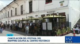 El sector comercial, turístico y gastronómico de Quito manifestó su desacuerdo ante la suspensión del espectáculo lumínico previsto para el feriado. Un reportaje de Brigette Mancheno