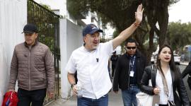 Pabel Muñoz inscribió su candidatura en busca de la reelección.