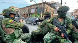 La fuerzas del orden de Ecuador ejecutan operativos para combatir a las estructuras delictivas.