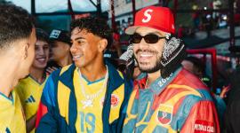 Lamine Yamal en Colombia: El baile con la camiseta cafetera y el éxito con Jombriel que es tendencia en TikTok
