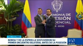El presidente ecuatoriano dialogó con el mandatario electo de Colombia sobre temas como la seguridad en la frontera y apertura comercial. Un reportaje de María Gracia Chacón
