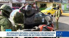 Las Fuerzas Armadas y la Policía Nacional intensifican su presencia en los puntos más críticos de la capital para frenar la violencia y la delincuencia. Un reportaje de Ismenia Solórzano