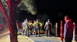 Un hombre se lanzó a la quebrada del Machángara, en el sector de La Recoleta, en medio de una persecución policial.