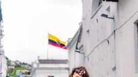 La cantante kany García compartió en sus redes personales imágenes de su visita a Quito.
