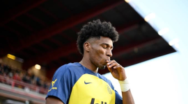 Kevin Rodríguez, jugador ecuatoriano que milita en el Royale Union Saint-Gilloise, del fútbol belga.