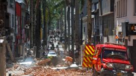 MEl fuerte sismo en Colombia dejó daños materiales y víctimas mortales.