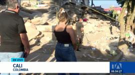 Tras el sismo de 7.4 en Colombia, en ciudades como Cali se reportan graves afectaciones estructurales. Además, a esta hora se ejecutan labores de rescate. Los equipos llevan 24 horas buscando a víctimas del terremoto. Un reporte de Brigette Mancheno