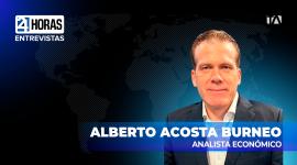 "La única manera de un crecimiento más rápido es vía cambios de fondos estructurales que no se producen de la noche a la mañana", indicó, Alberto Acosta, analistas económico, sobre la situación económica del país.