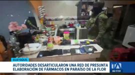 Diversas intervenciones policiales durante los días de asueto permitieron la localización de una fábrica ilegal de medicamentos en Guayaquil. Un reportaje de Jazmín Solís