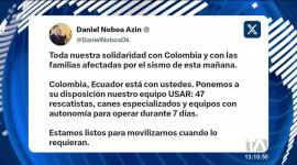 El Gobierno ecuatoriano activa equipos especializados en rescate y habilita puntos de acopio para enviar asistencia tras la emergencia en el país vecino. Un reportaje de Ericka Vera