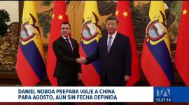 La visita oficial busca destrabar las sanciones a empresas exportadoras e impulsar oportunidades dentro del Tratado de Libre Comercio con el gigante asiático. Un reportaje de Belén Merizalde