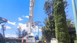 La causa de los cortes de luz fue originada debido a los fuertes vientos de verano.