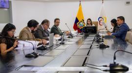 El Pleno del Consejo de la Judicatura se reune para analizar expedientes disciplinarios de funcionarios judiciales.