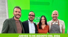 Mira el capítulo de esTAmañana del jueves 13 de agosto del 2026. Un magazine diferente y entretenido, con contenido de calidad. De lunes a viernes, de 09:30 a 12:00