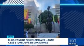 La Fundación Social e Integral de Colombianos en Ecuador activó una campaña de acopio de ayuda humanitaria para los afectados del terremoto. Un reportaje de Nathalie Jiménez