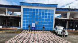 La Aduana incautó 130 000 cigarrillos de contrabando en Nueva Loja.