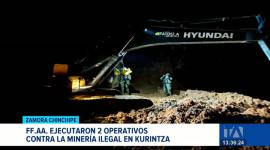 Dos operativos en el sector Kurintza permitieron neutralizar maquinaria en el río Yacuambi, dejando un impacto económico superior a los USD 437 mil. Un reportaje de Ismenia Solórzano