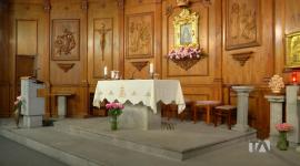 Misa del domingo 16 de agosto del 2026, con el padre Allan Mendoza, desde la Capilla La Dolorosa del colegio San Gabriel de Quito.