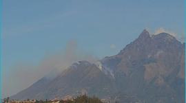 Incendio en el cerro Mama Cotacachi fue liquidado este domingo 16 de agosto de 2026.