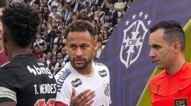 Thiago Mendes niega el saludo a Neymar Jr. en el Brasileirao.