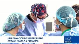 La reserva nacional de hemoderivados registra una disminución por la temporada playera y escolar. Recuerda, donar sangre, salva vidas. Un reportaje de Mishell Villacís