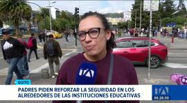 La Policía prepara el resguardo de las instituciones educativas para el nuevo año lectivo en Quito. Un reportaje de Nathalie Jiménez