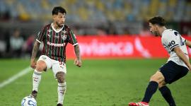 Foto del partido entre Fluminense vs Independiende de Rivadavia en el partido de ida por los octavos de final de la Copa Libertadores 2026.