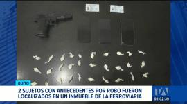 La Policía Nacional ejecutó operativos en el sur de la Quito. Entre los aprehendidos, tres registran antecedentes penales por el delito de robo. Un reportaje de Juan Miguel Rodríguez