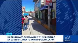 El fuerte sismo registrado en territorio peruano no causó pérdidas humanas, según los informes preliminares de los organismos de socorro. Un reportaje de Bernarda Cevallos