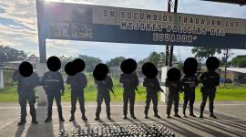 Incautan 300 explosivos de los 'Comandos de la Frontera' cerca de la frontera con Colombia.
