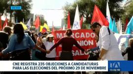 El proceso de validación de postulantes para los comicios seccionales avanza a nivel nacional. El CNE recepta y tramita las impugnaciones. Un reporte de Gustavo Jaramillo