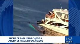 El choque entre las naves provocó el volcamiento del barco de pesca en altamar, dos tripulantes lograron salvar sus vidas. Un reportaje de Diego Añazco