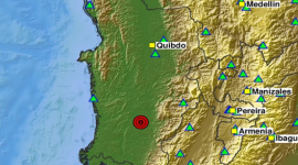 Cinco sismos consecutivos sacuden el Chocó y generan alarma en la población