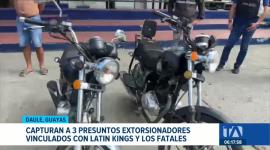 Las operativos permitieron la aprehensión de varios sospechosos, entre ellos tres presuntos integrantes de estructuras criminales. Un reportaje de Camila Guevara