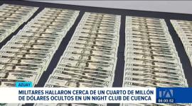 Durante una inspección en la zona de tolerancia, las Fuerzas Armadas descubrieron el dinero oculto en una caja fuerte. Un reportaje de Iván Rodríguez