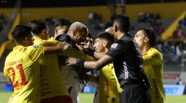 Quito, domingo 16 de agosto 2026. Aucas recibe a Liga Deportiva Universitaria por la fecha 25 del campeonato en el estadio Gonzalo Pozo RipaldaAPI / HAMILTON LOPEZ