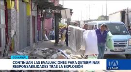 Una fuga de gas en un establecimiento comercial provocó una onda expansiva que generó afectaciones en las viviendas de 10 familias del noroeste. Un reportaje de Ricardo Cruzatty