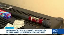 El procedimiento militar desplegado en el noroeste de Guayaquil permitió rescatar a las víctimas, los captores exigían USD 150 mil para dejarlas en libertad. Un reportaje de Paula Kuhn