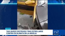 El siniestro vial dejó una persona herida y severos daños materiales en el sur de Quito. Vecinos de la zona exigen una investigación formal. Un reportaje de Gustavo Jaramillo