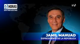 “Primero, cuando el código decía que la máxima sentencia, si yo fuera culpable de todo, iba de cuatro a ocho años, me puso 12 años de prisión, solo la mala fe de esta jueza es más grande de su ignorancia”, dice Jamil Mahuad, expresidente de la República, sobre la jueza que llevó su caso y cómo se emitió su sentencia.