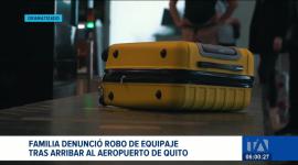 Los afectados reportaron la sustracción de sus maletas al trasladarse desde la terminal aérea. La Policía Nacional investiga los hechos. Un reportaje de Juan Miguel Rodríguez
