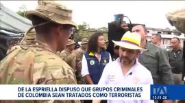 El presidente Abelardo De La Espriella dispuso la medida contra las organizaciones delictivas, las cuales mantienen nexos con los Lobos y Choneros en Ecuador. Un reportaje de Carlos Sacoto