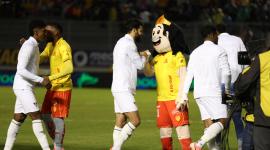 Aucas y Liga de Quito se enfrentaron en el estadio del sur de Quito por el campeonato nacional